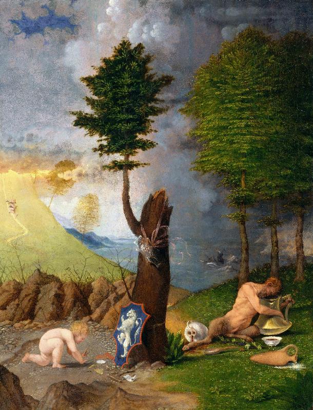 Lorenzo Lotto Allegory of Virtue and Vice China oil painting art